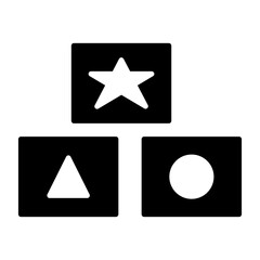 Toys Glyph Symbol Icon