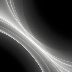 Generative AI, Futuristic abstract light and shadow gradient background.