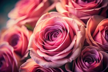 Stunning Pink Rose Bouquet Photography: Elegant Floral Arrangements, Romantic Flowers, Beautiful Roses, Pink Rose Pictures