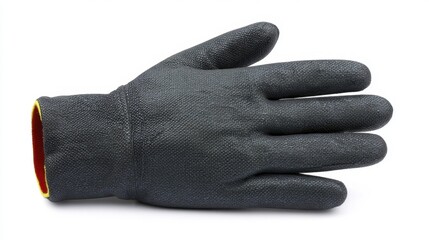 Fireproof fabric glove isolated on white background. Generative AI