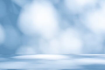 Wall interior background, studio and backdrops show products.with shadow from window color white...