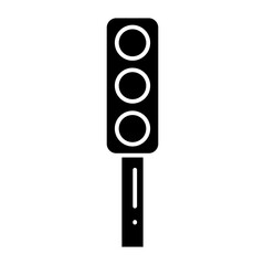 Traffic Light glyph icon