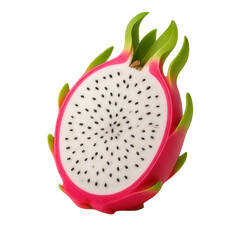 dragon fruit isolated on transparent or white background png