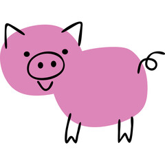 Doodle Animal Illustration