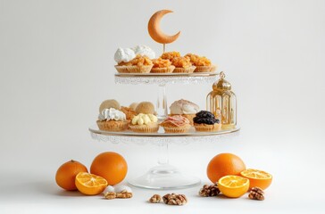 Festive dessert display for a celebration