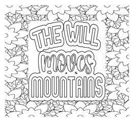 Motivational Quotes Coloring Pages For Adutls