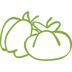 Doodle Simple Vegetable