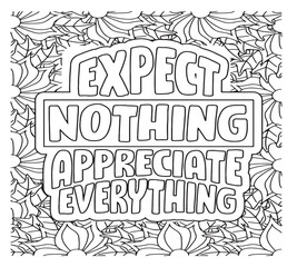 Motivational Quotes Coloring Pages For Adutls