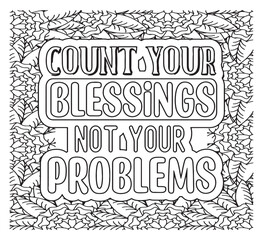 Motivational Quotes Coloring Pages For Adutls