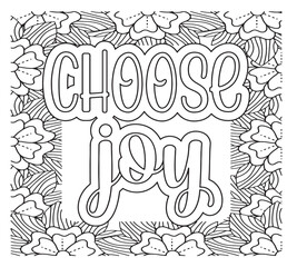 Obraz premium Motivational Quotes Coloring Pages For Adutls