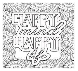 Motivational Quotes Coloring Pages For Adutls