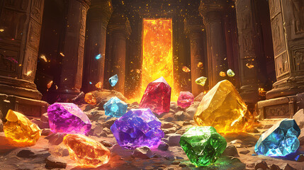 epic colored treasures