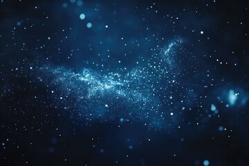 Fototapeta premium Deep space nebula with ethereal light