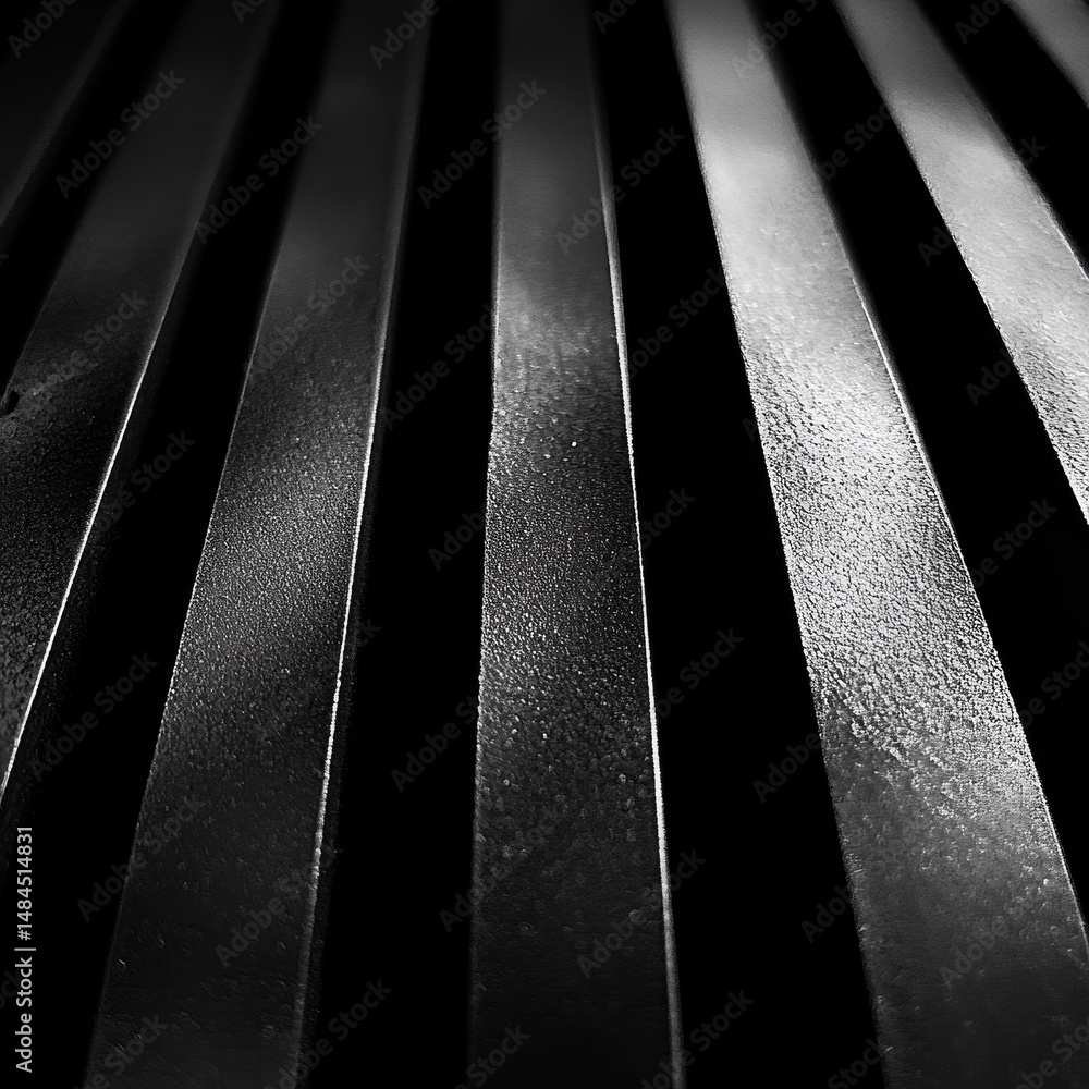Poster monochrome geometric parallel lines abstract background