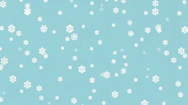 Christmas Animated Background Seamless Winter Pattern