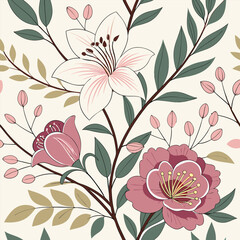 a seamless floral pattern featuring a rich variet 1.eps