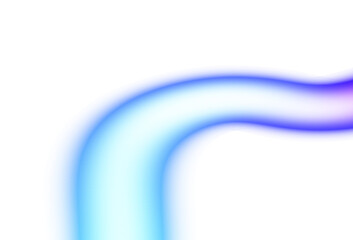 Abstract neon motion fluid wave line overlay on transparent background, futuristic neon line wave glowing effect background cutout, glow effect, color gradients light leaks.