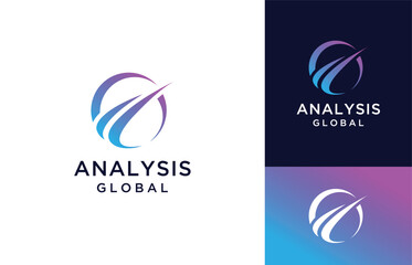 Business and Finance web icons vector logo design inspiration 