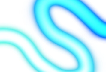 Abstract neon motion fluid wave line overlay on transparent background, futuristic neon line wave glowing effect background cutout, glow effect, color gradients light leaks.