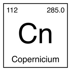 Copernicum Cn Chemical Symbol Periodic Table