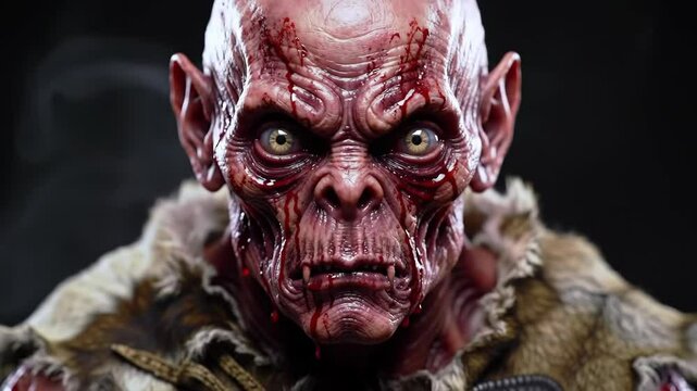 Creature Close Up Portrait Dark Fantasy Horror