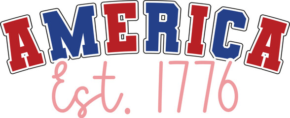 America Est. 1776 T-shirt