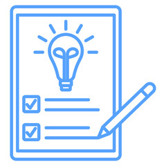 plan icon element for design