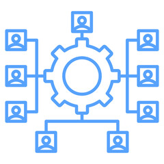 Structure icon element for design