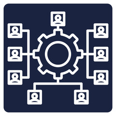 Structure icon element for design