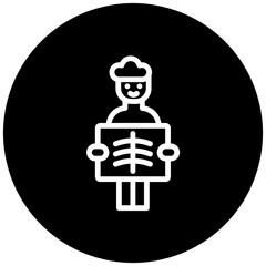 Man X ray Icon