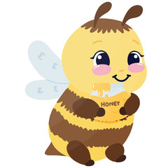Cute Baby Bee Honey bee cartoon