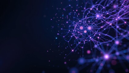 Obraz premium Synthetic intelligence signal pattern