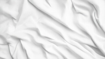 Naklejka premium Abstract White Fabric Texture: Soft, Smooth, and Elegant Drapes