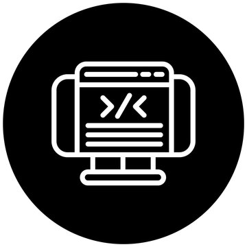 Web Coding Icon