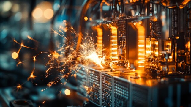 Industrial Thyristor Module for Power Conversion in Manufacturing