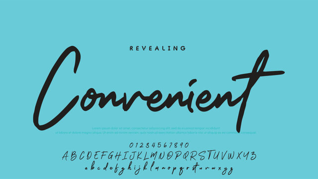 handwrite signature font Calligraphy Logotype Script Brush Font Type Font lettering handwritten