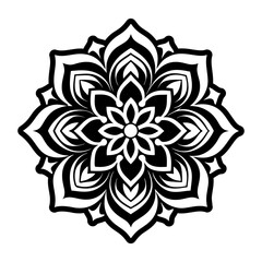 A filled style icon showing magnolia flower