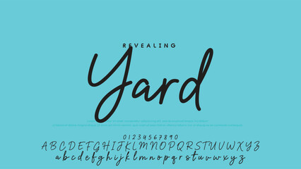 handwrite signature font Calligraphy Logotype Script Brush Font Type Font lettering handwritten