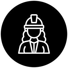 Engineer Female Icon