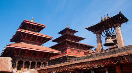 Fototapeta premium Patan Durbar Square, Nepal, UNESCO World Heritage Site.