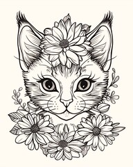 A charming white sheep sits on a wooden table in a clothing store, surrounded by colorful clothing and accessories.