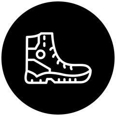 Hiking Boots Icon