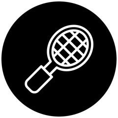 Tennis Racket Icon