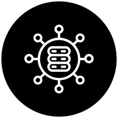 Network Data Protection Icon