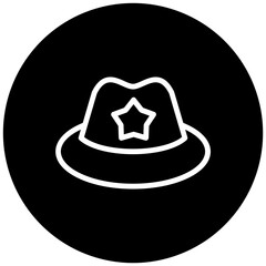 Beach Hat Icon