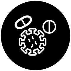 Antiviral Medication Icon