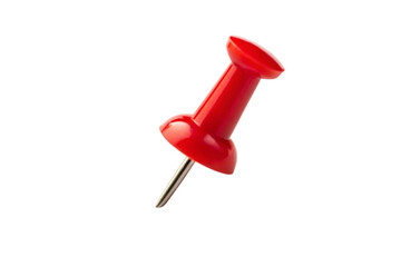 push pin isolated on white