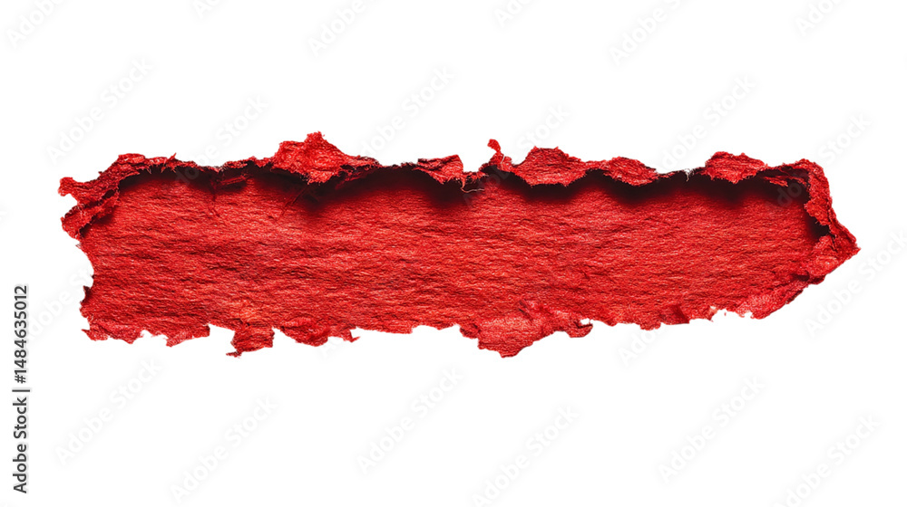 Poster abstract red torn paper texture background design element for graphic projects and artistic applicat