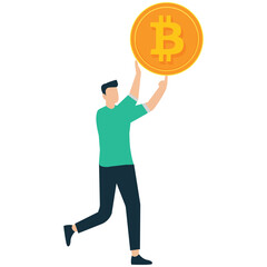 Bitcoin Hodler Holding Despite Market Volatility