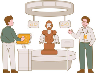 Tech Futuristic Exhibition